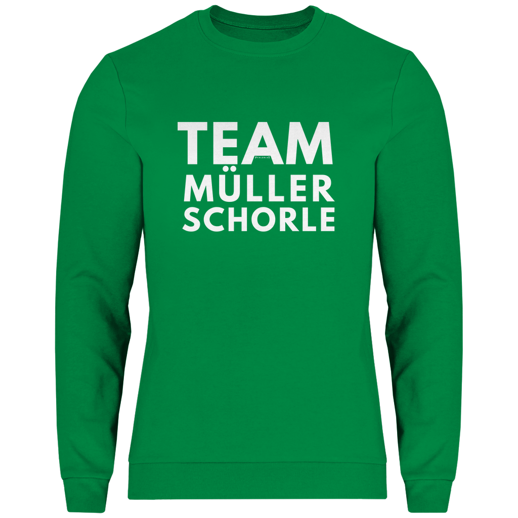 Herren Sweatshirt "Team Müller Schorle"