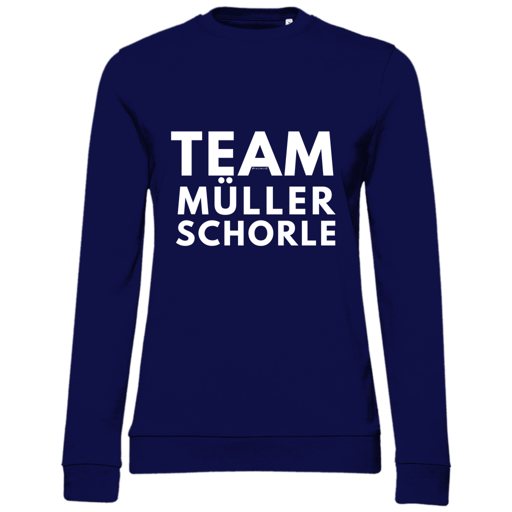 Damen Sweatshirt "Team Müller Schorle"