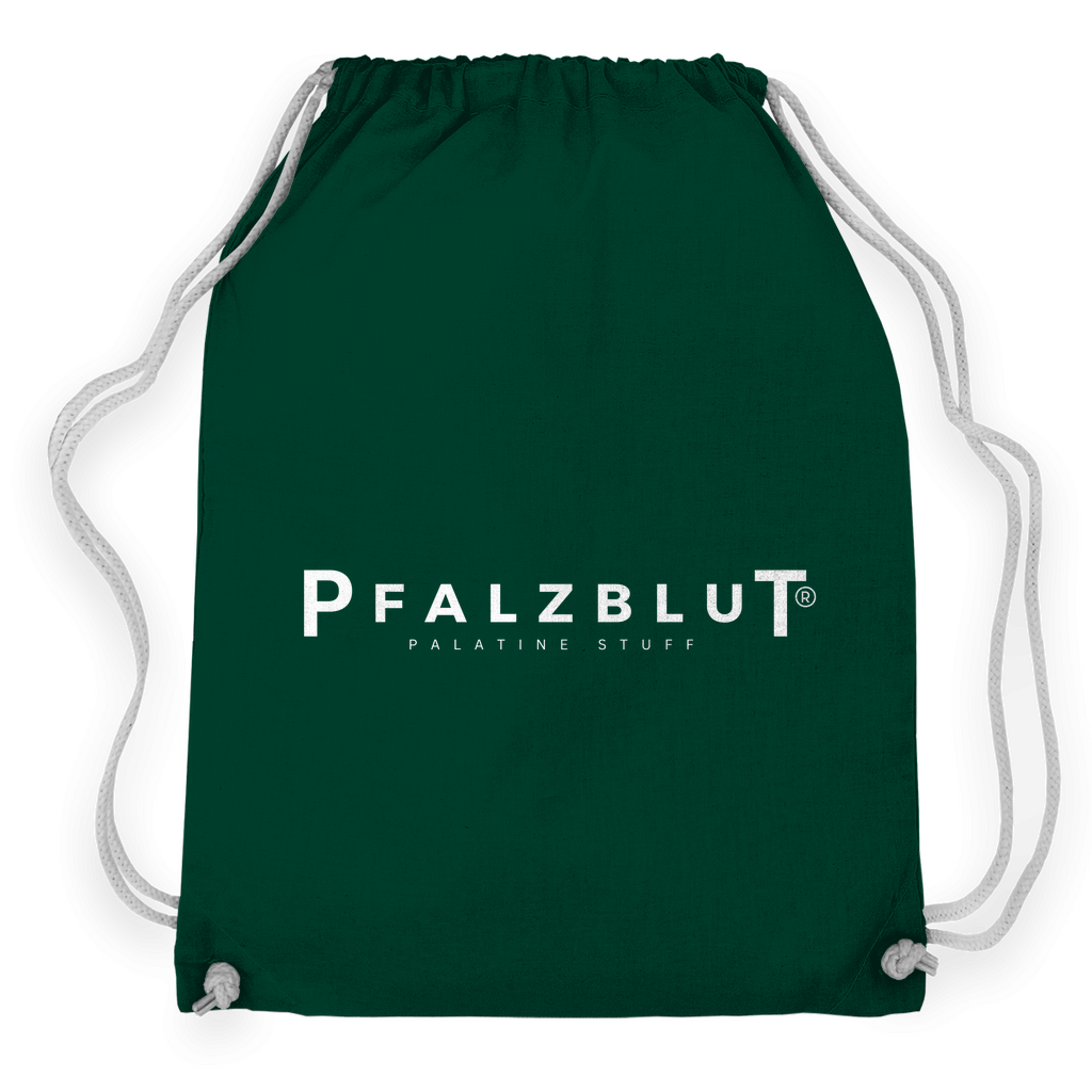 Turnbeutel Pfalzblut Logo Weiss