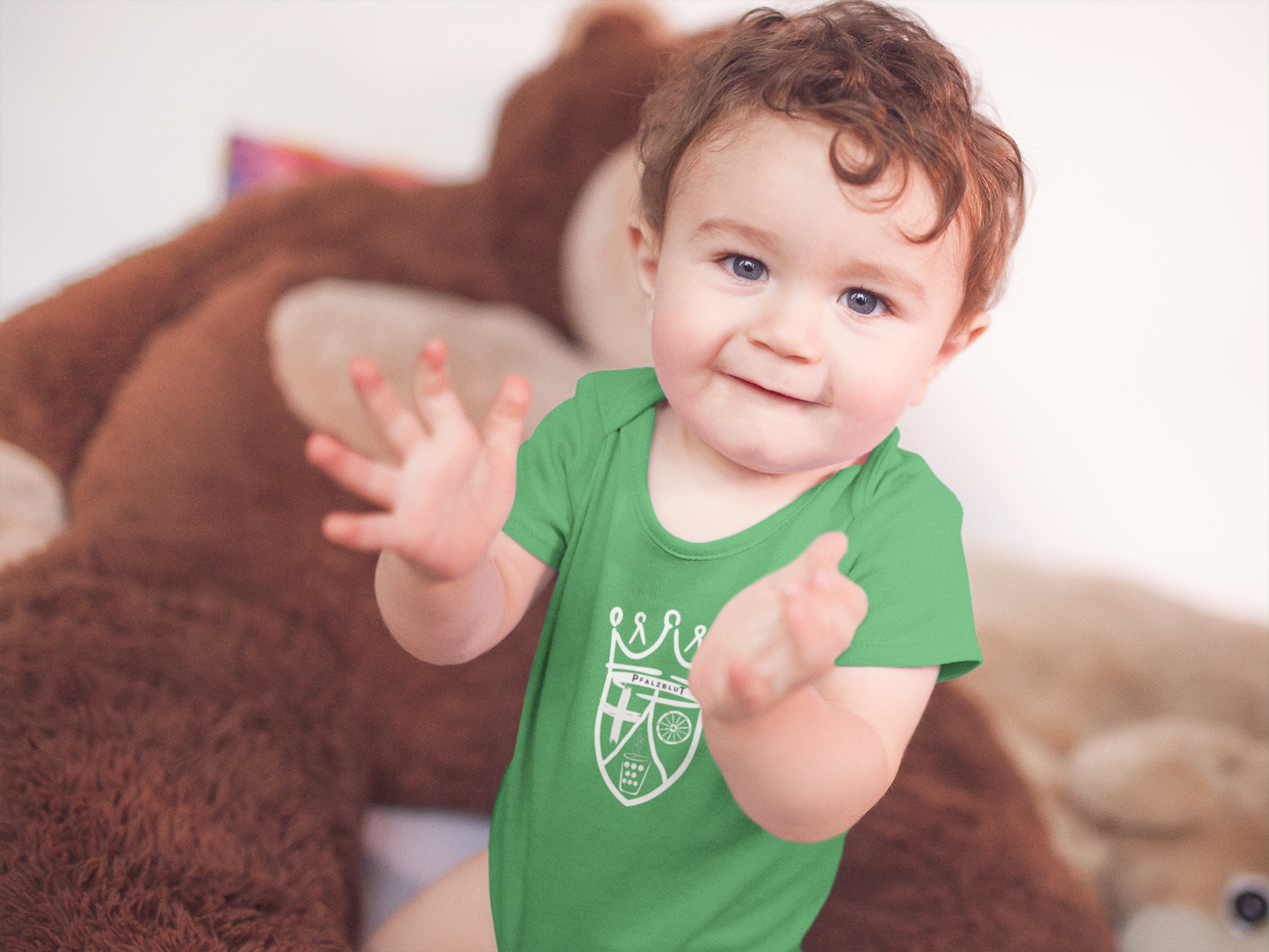 Baby Bio Body "Pfalzblut Wappen"