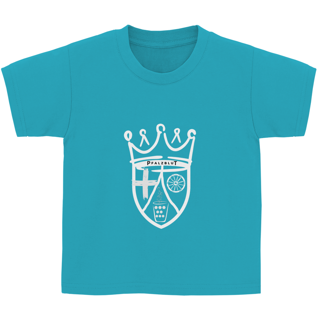 Kinder Basic T-Shirt "Pfalzblut Wappen"