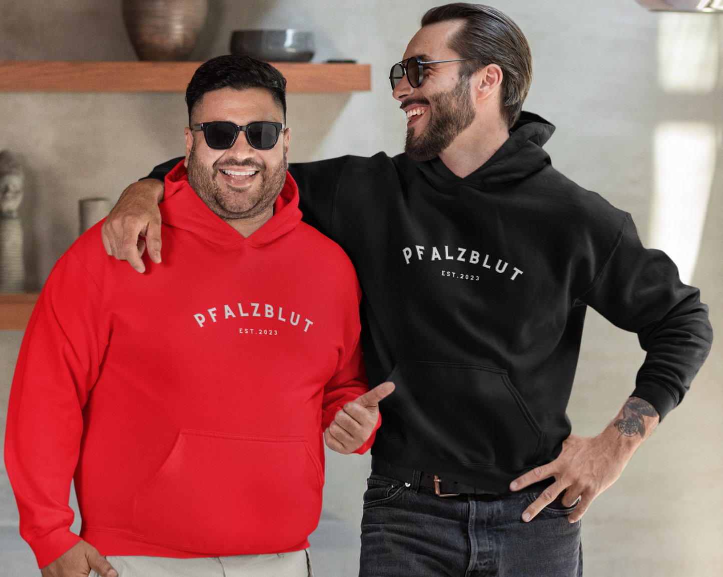 Herren Hoodie "Pfalzblut Logo 2"