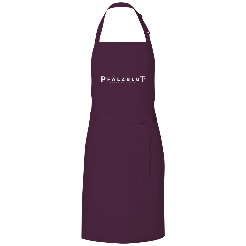 Grillschürze Pfalzblut Logo Weiss