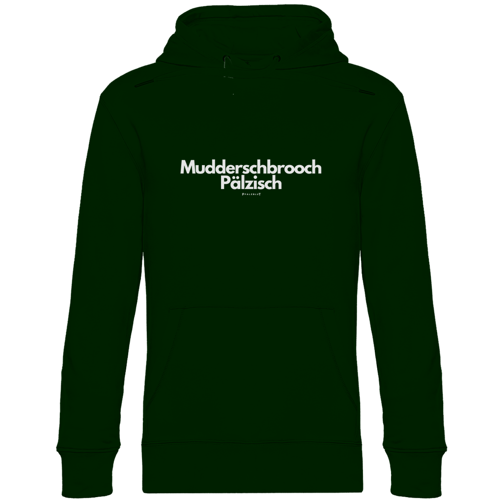 Herren Hoodie "Mudderschbrooch Pälzisch"