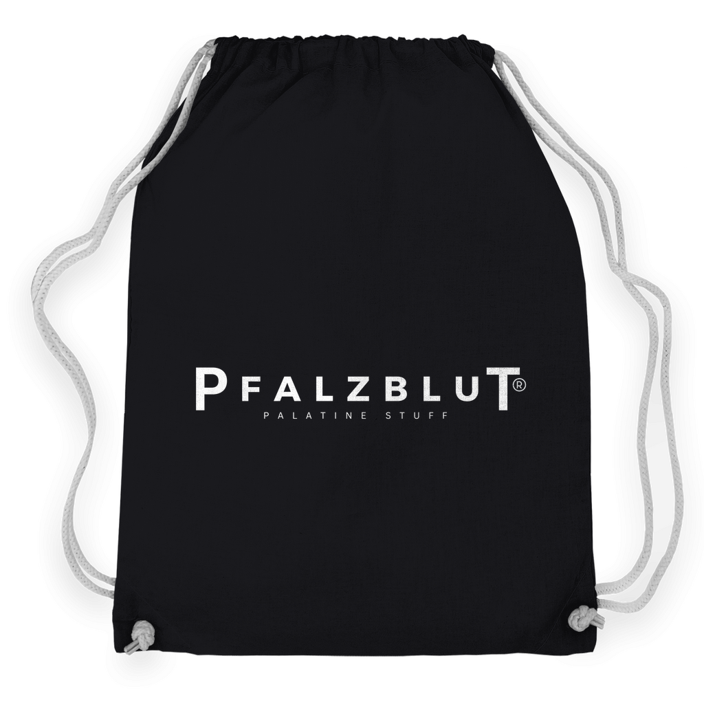 Turnbeutel Pfalzblut Logo Weiss