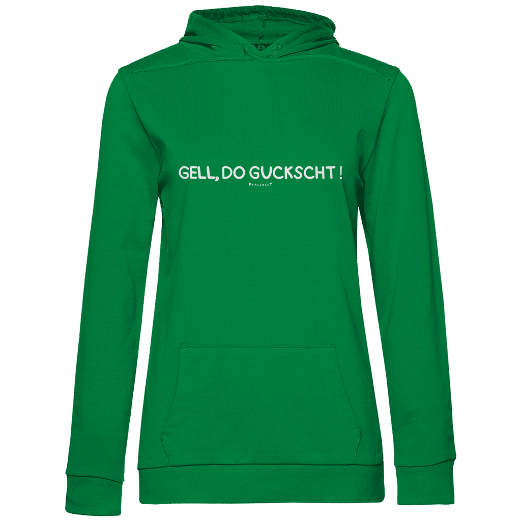 Damen Hoodie "Gell, do guckscht"
