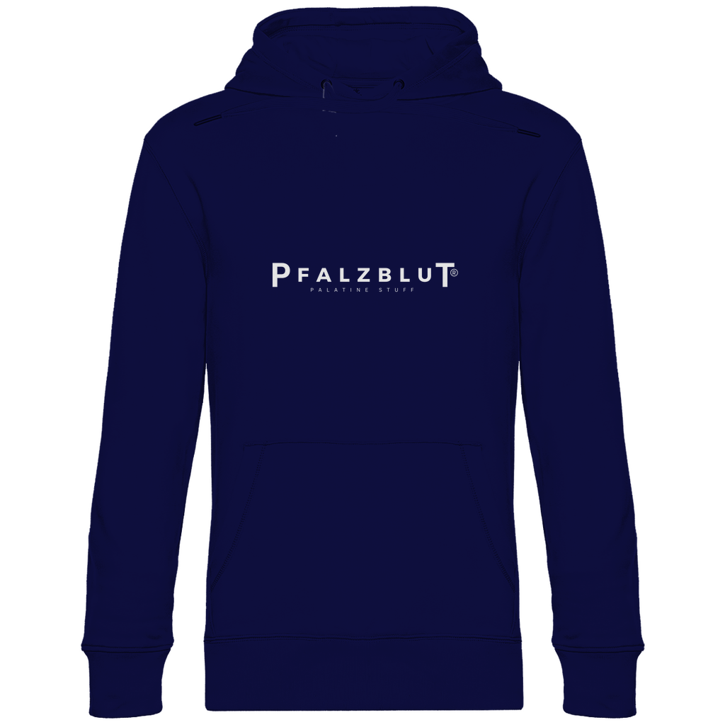Herren Hoodie Pfalzblut Logo Weiss
