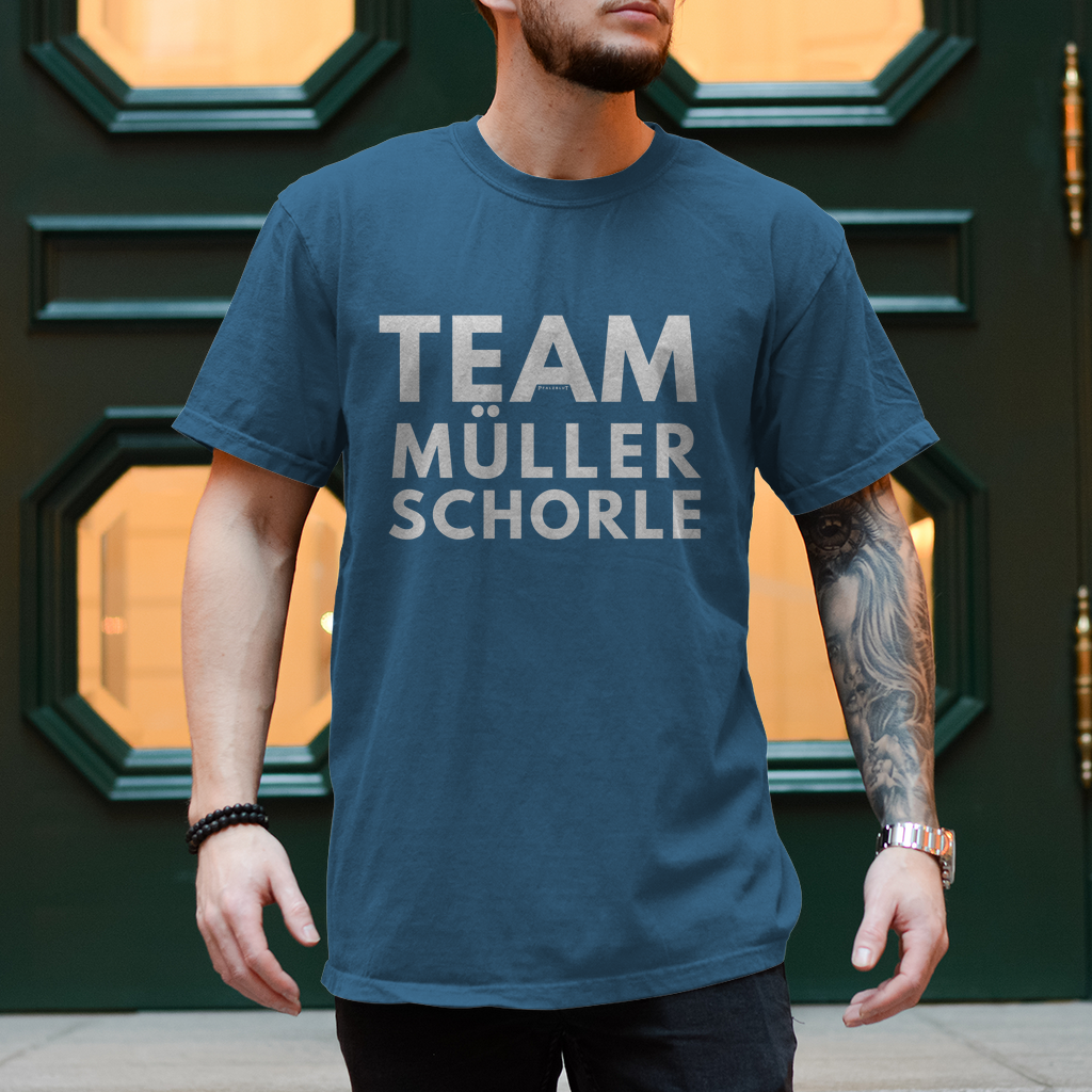 Herren T-Shirt "Team Müller Schorle"