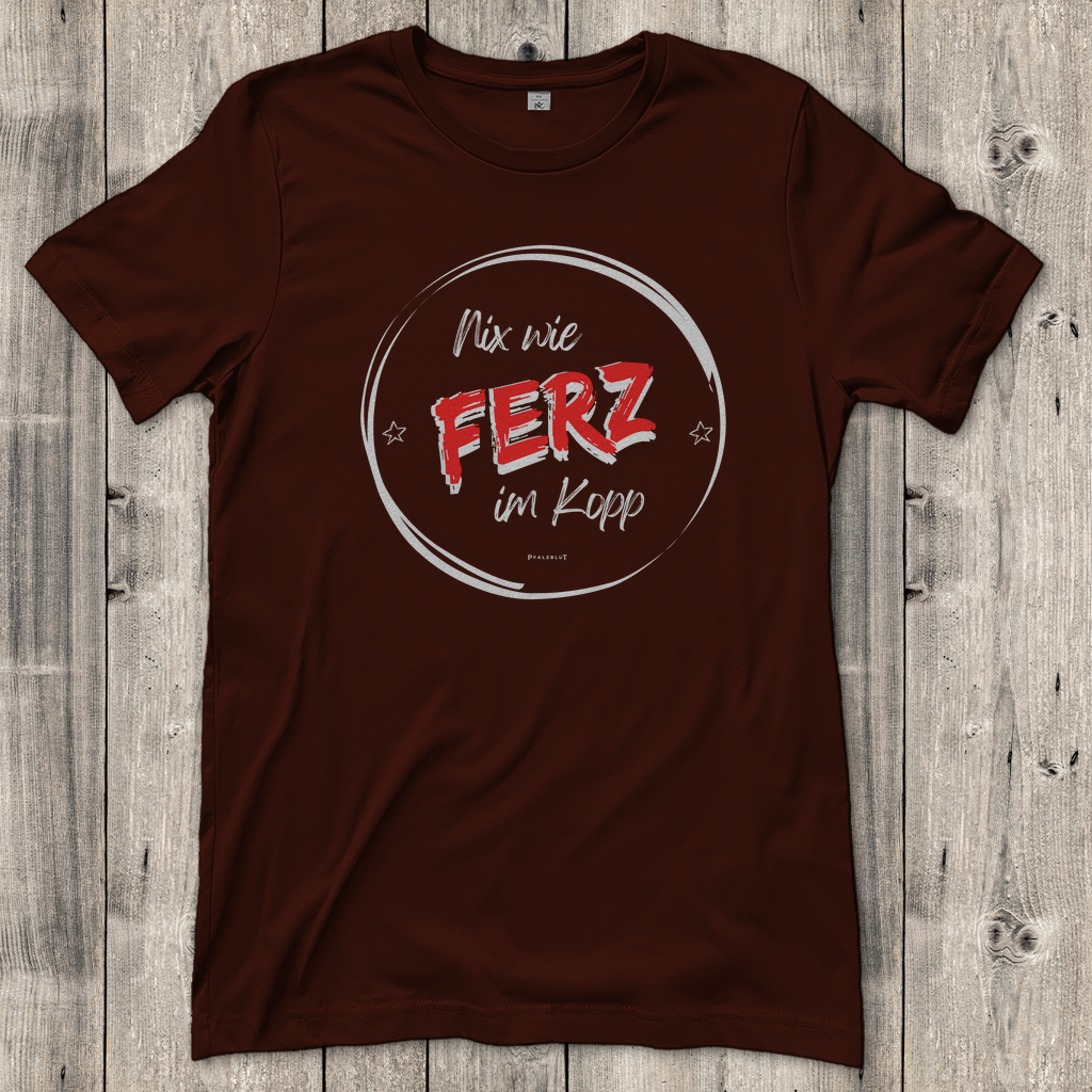 Damen T-Shirt "Nix wie Ferz im Kopp"
