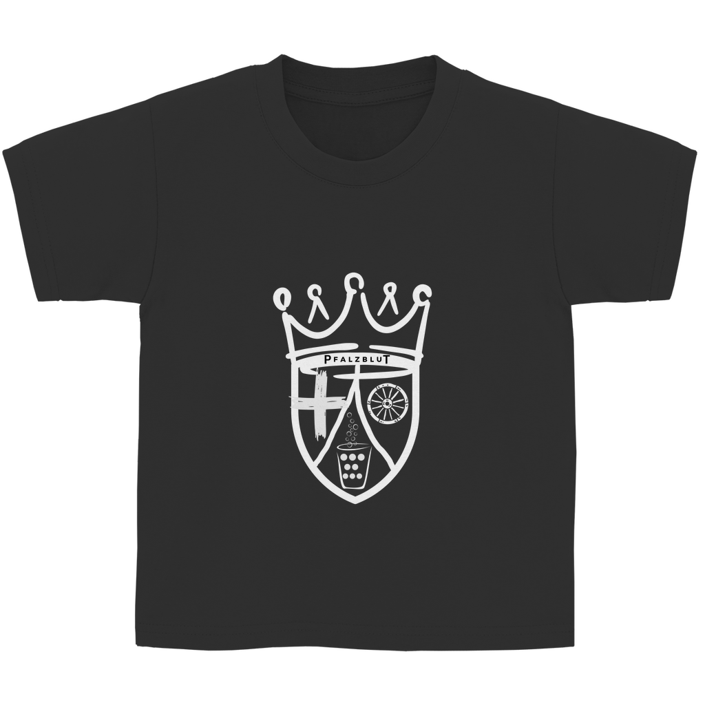 Kinder Basic T-Shirt "Pfalzblut Wappen"