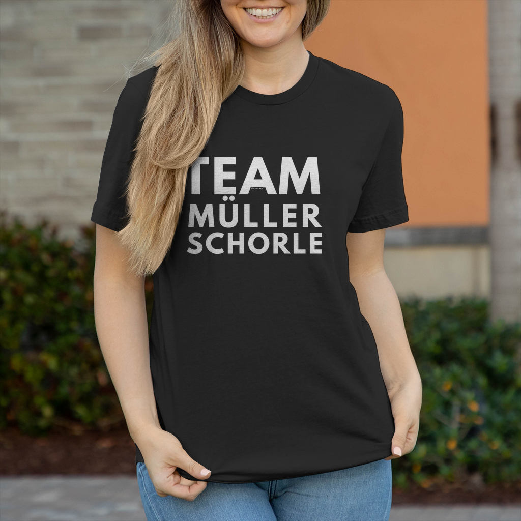 Damen T-Shirt "Team Müller Schorle"