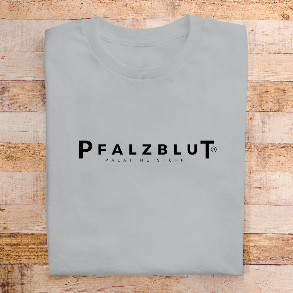 Herren T-Shirt Pfalzblut Logo Schwarz