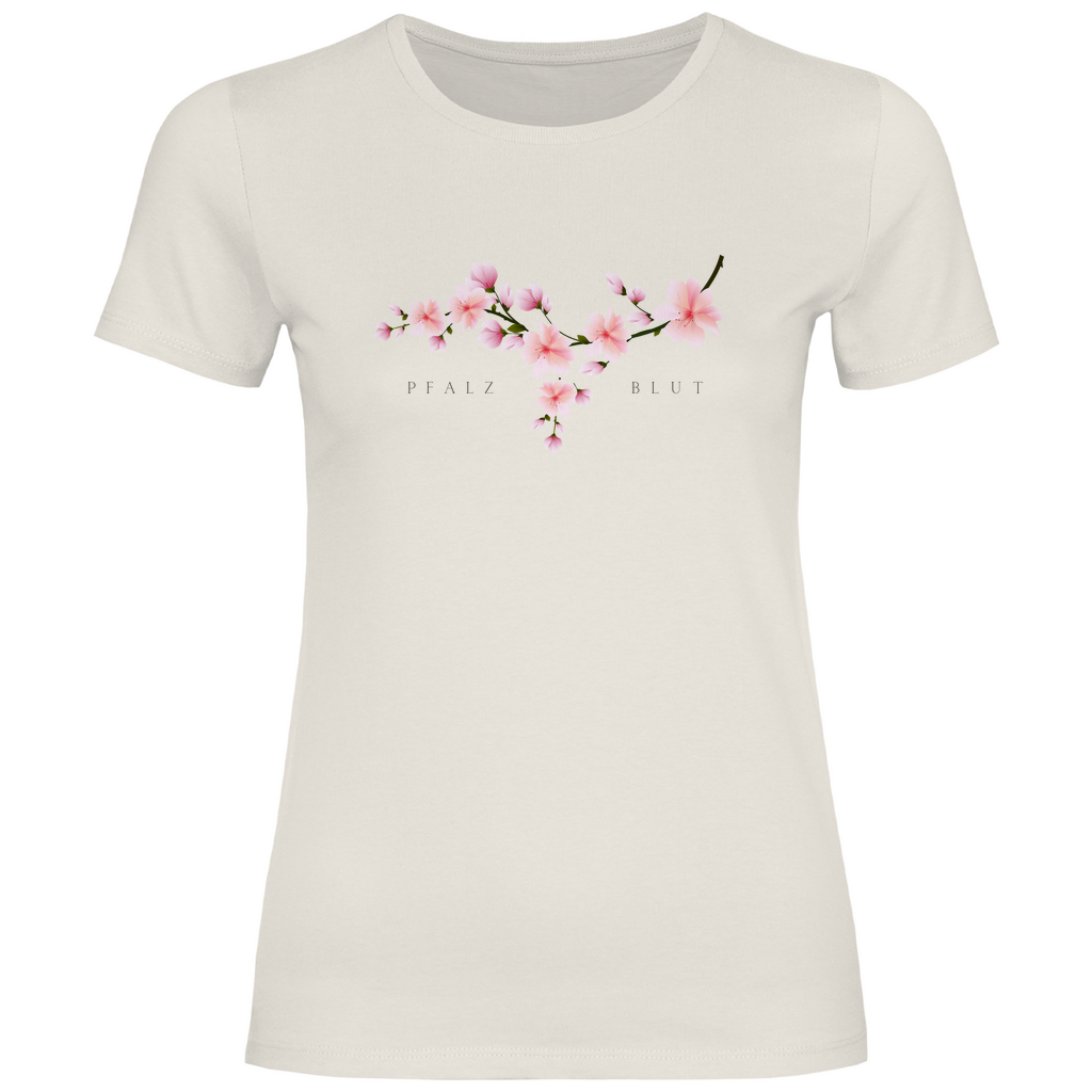 Damen Shirt Pfalzblut Mandelblüte
