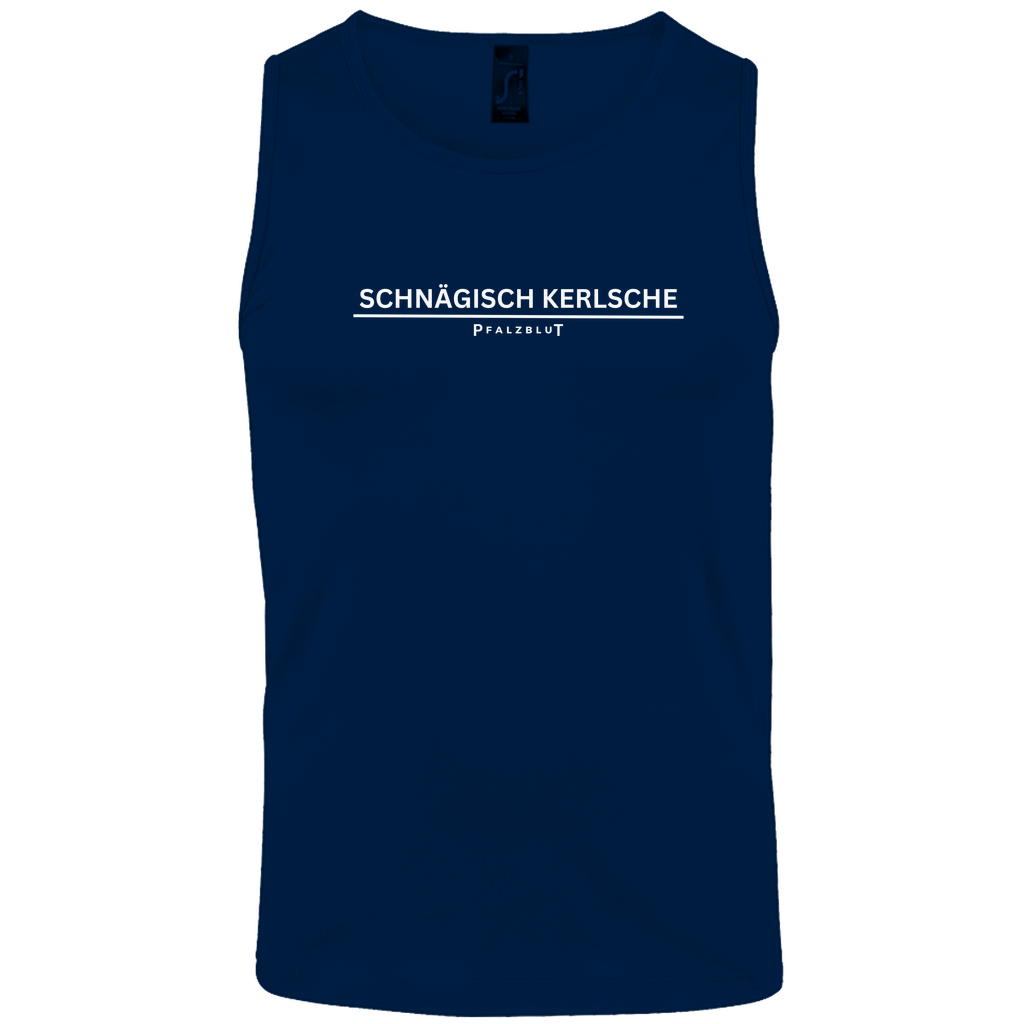 Herren Basic Tank Top "Schnägisch Kerlsche"