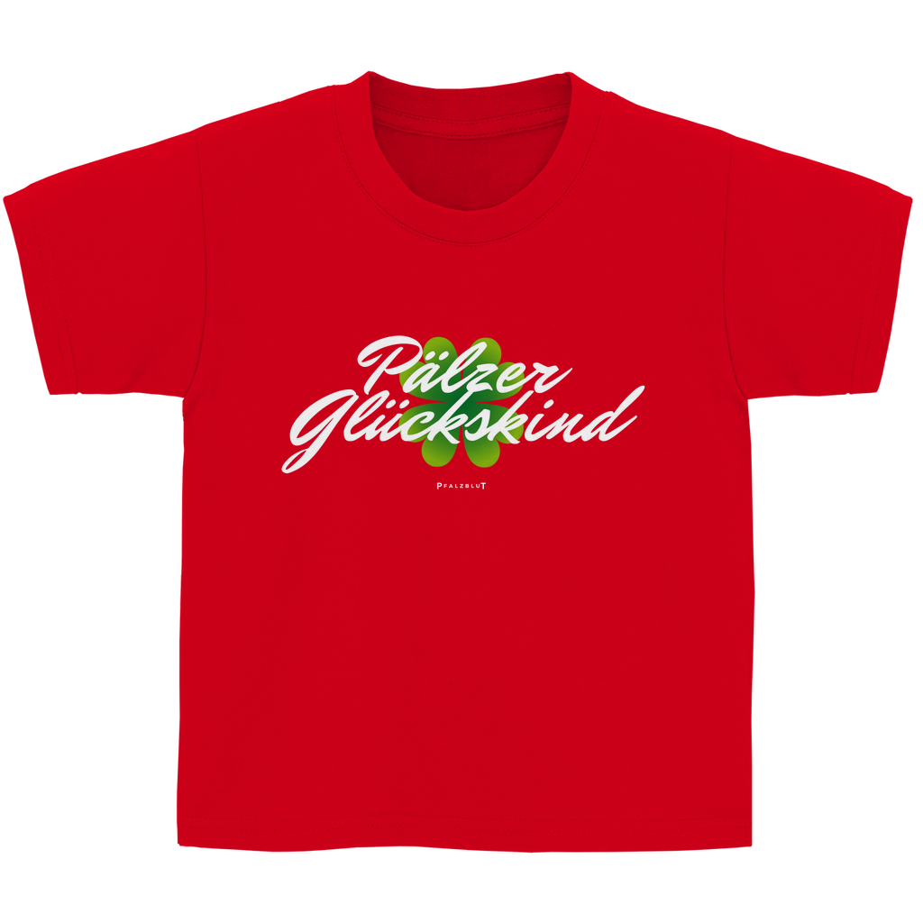 Kinder Basic T-Shirt "Pälzer Glückskind"