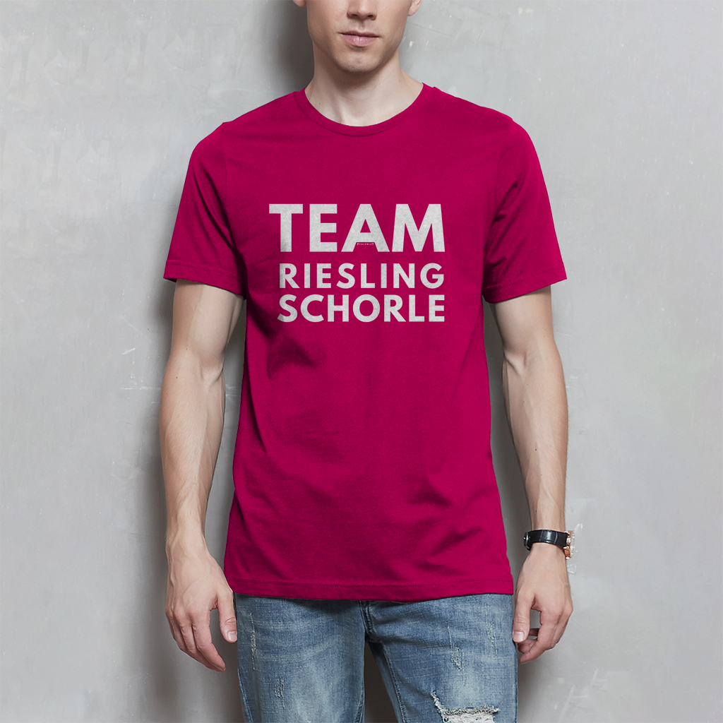 Herren T-Shirt "Team Riesling Schorle"