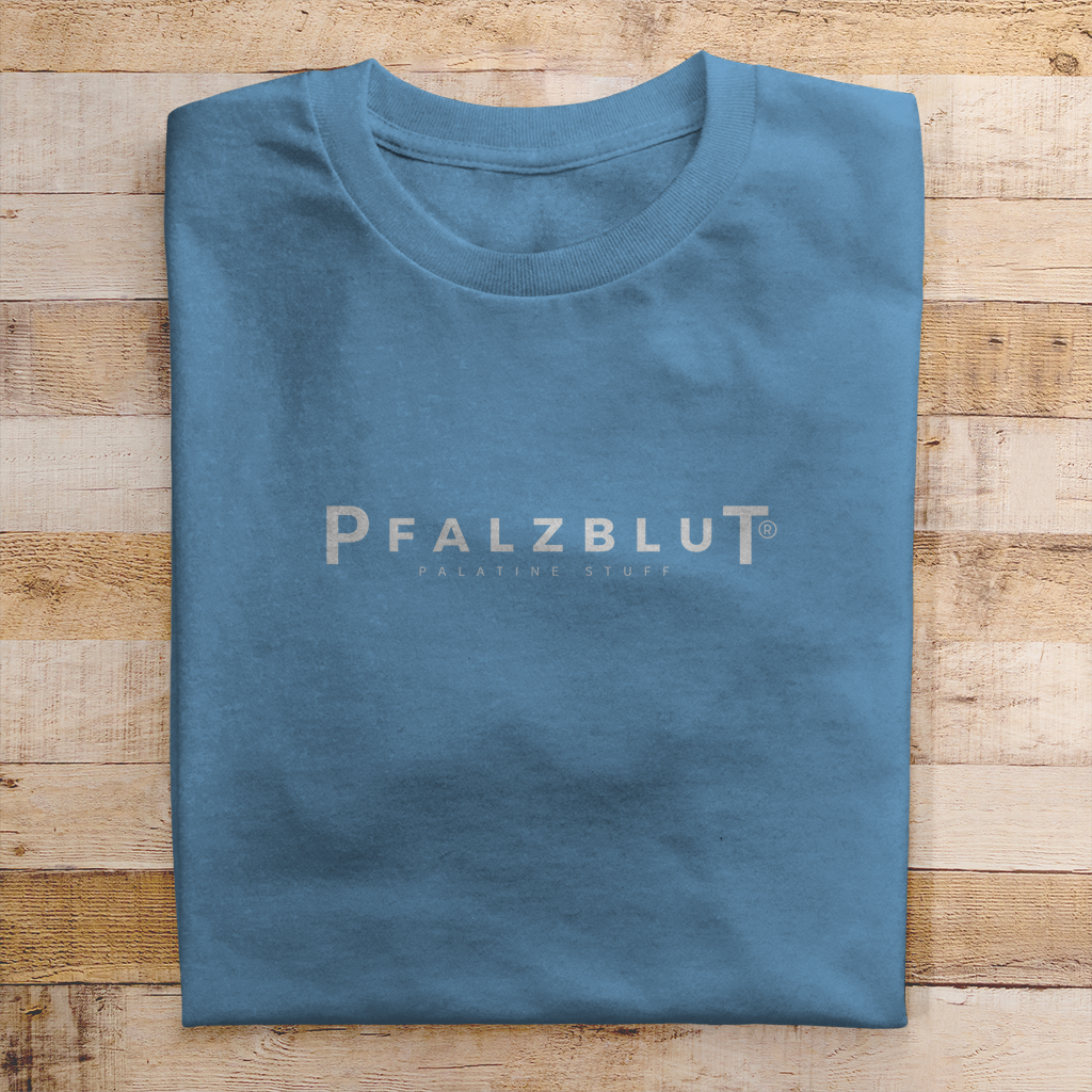 Herren T-Shirt Pfalzblut Logo Weiss