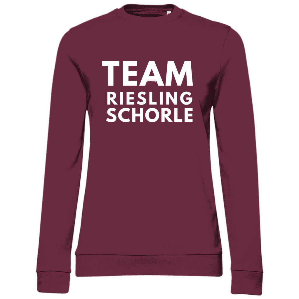 Damen Sweatshirt "Team Riesling Schorle"