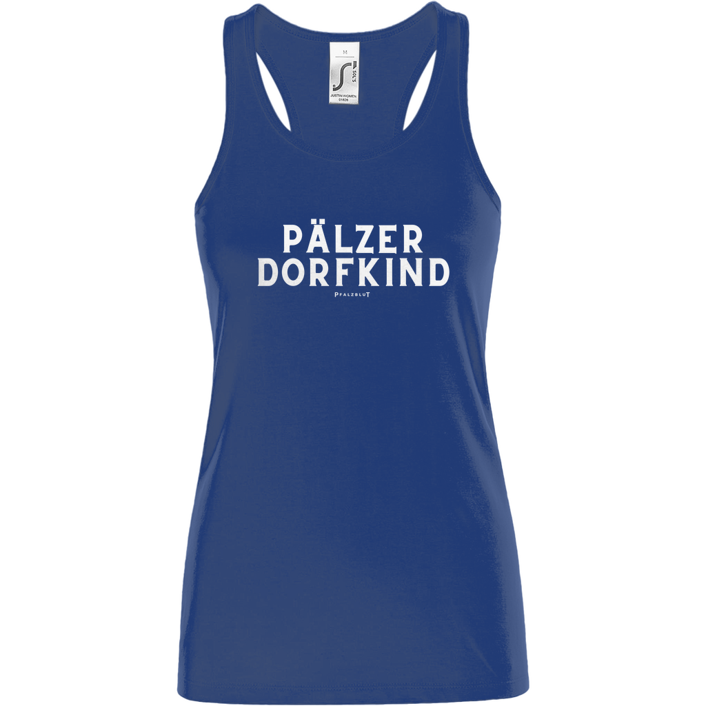 Damen Basic Tank Top "Pälzer Dorfkind"