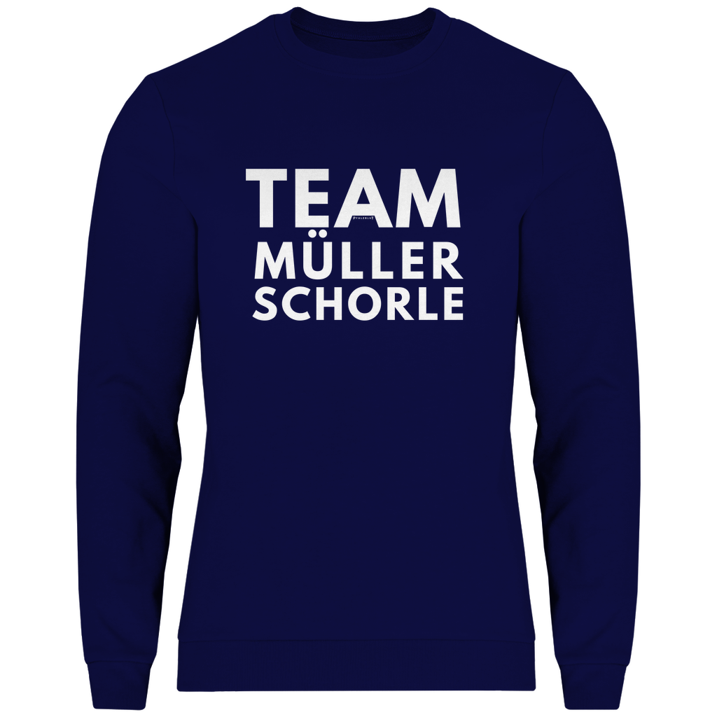 Herren Sweatshirt "Team Müller Schorle"