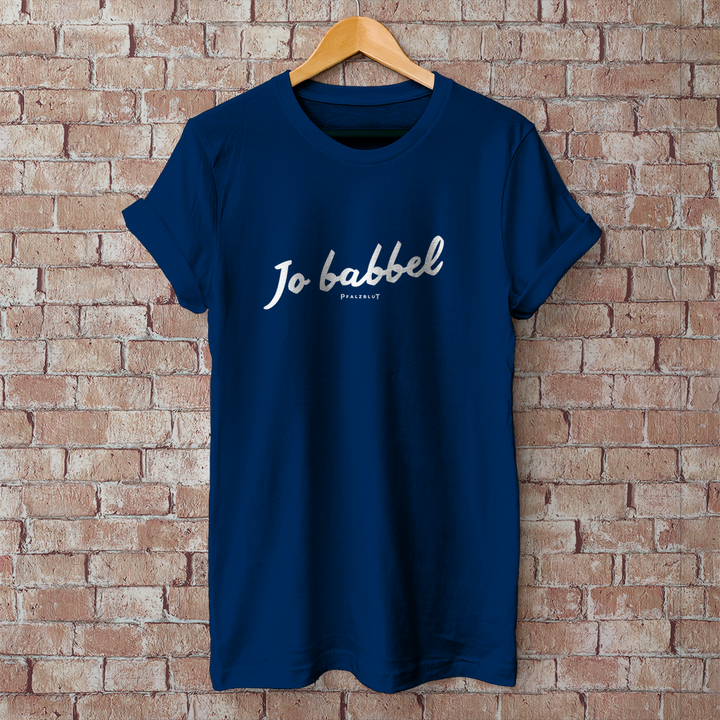 Herren T-Shirt "Jo babbel"