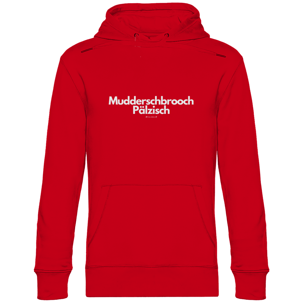 Herren Hoodie "Mudderschbrooch Pälzisch"