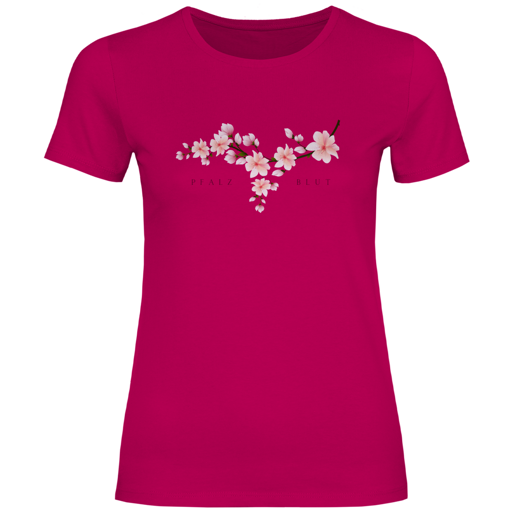 Damen Shirt Pfalzblut Mandelblüte