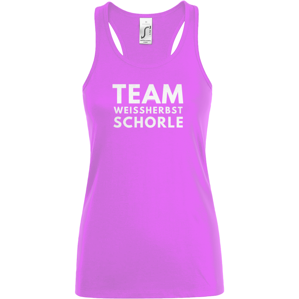 Damen Basic Tank Top "Team Weissherbst Schorle"