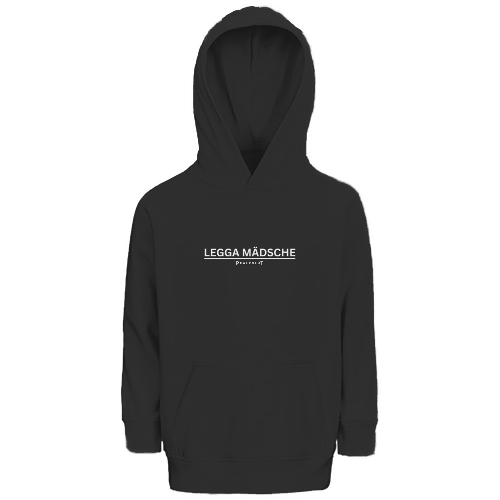Kinder Premium Bio Hoodie "Legga Mädsche"