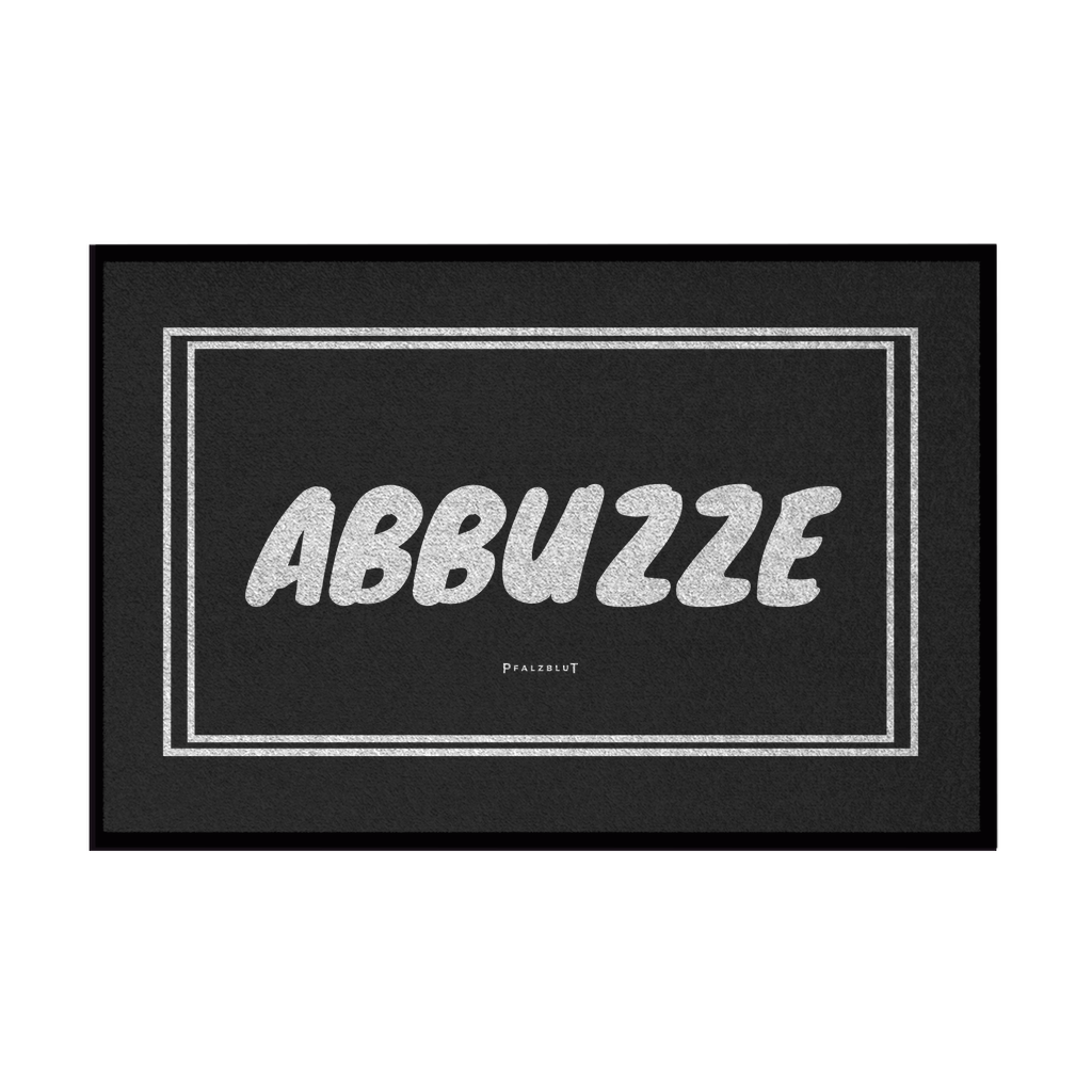 Fußmatte mit Gummirand "ABBUZZE"