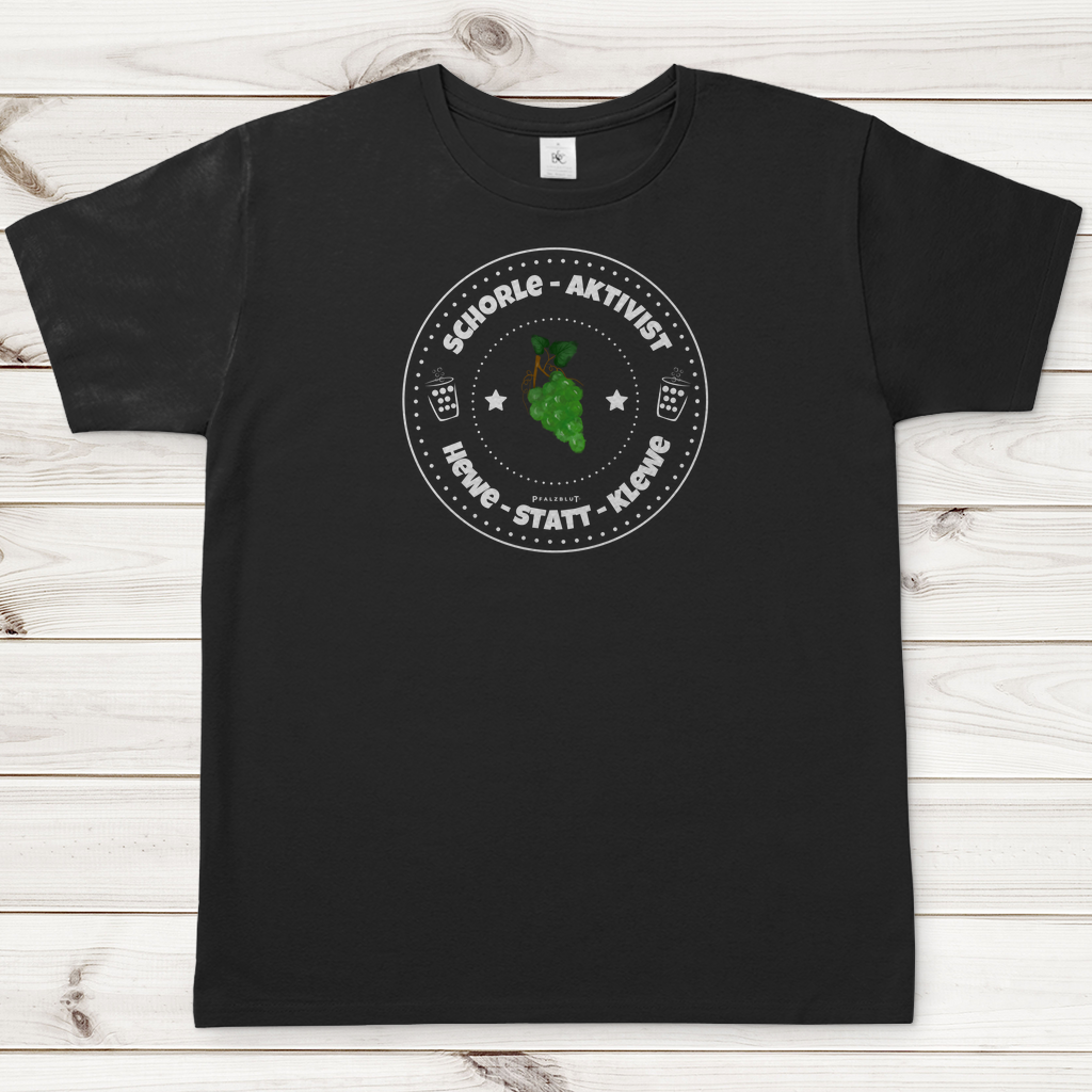 Herren T-Shirt "Hewe statt Klewe"