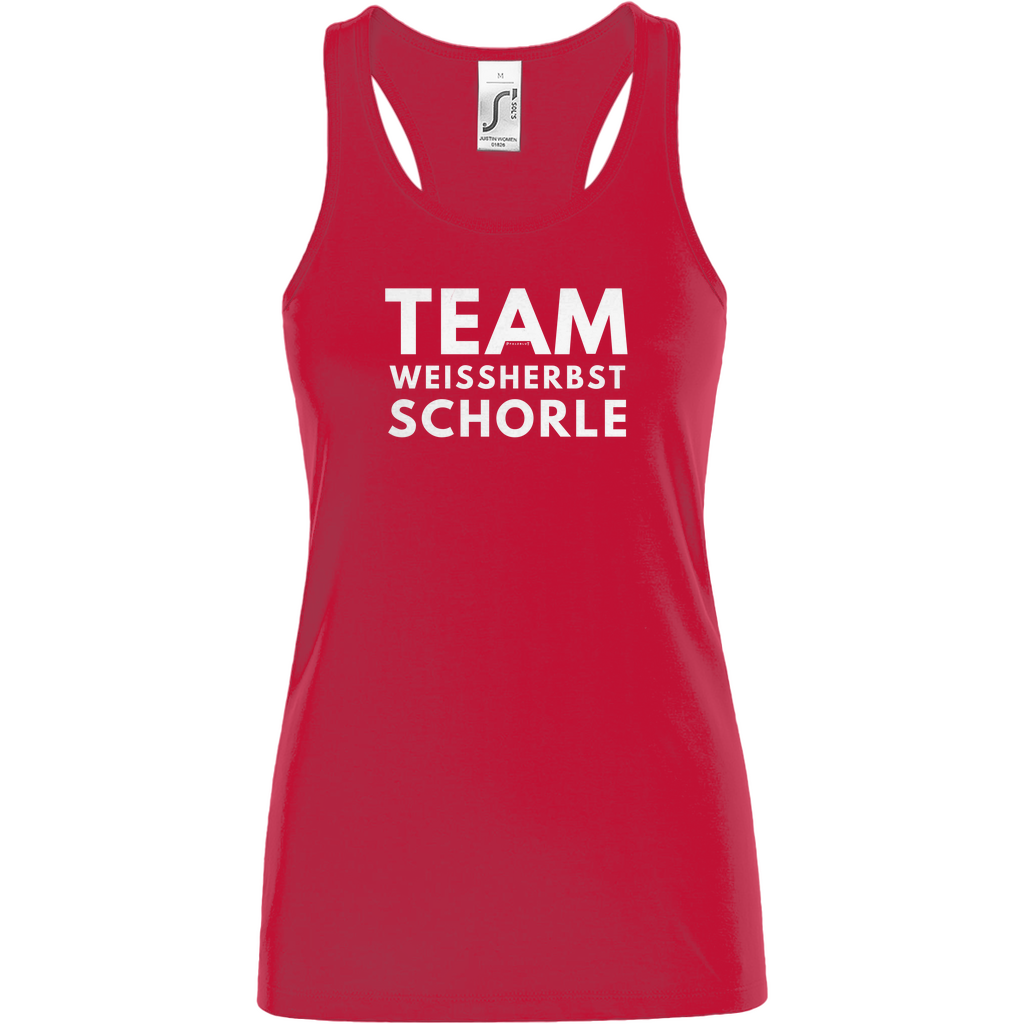 Damen Basic Tank Top "Team Weissherbst Schorle"