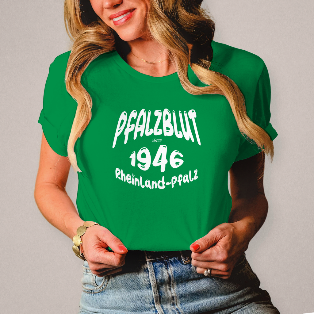 Damen T-Shirt "Pfalzblut RLP"