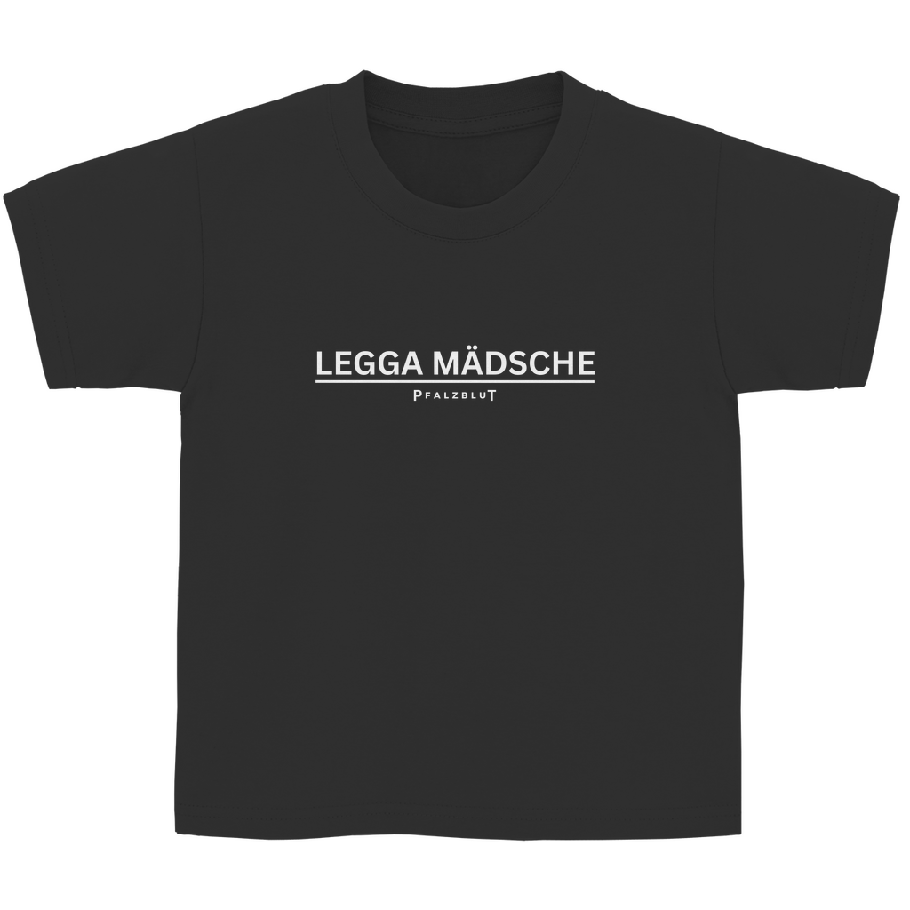 Kinder Basic T-Shirt "Legga Mädsche"