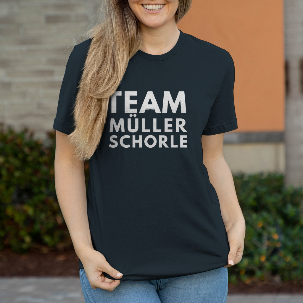 Damen T-Shirt "Team Müller Schorle"