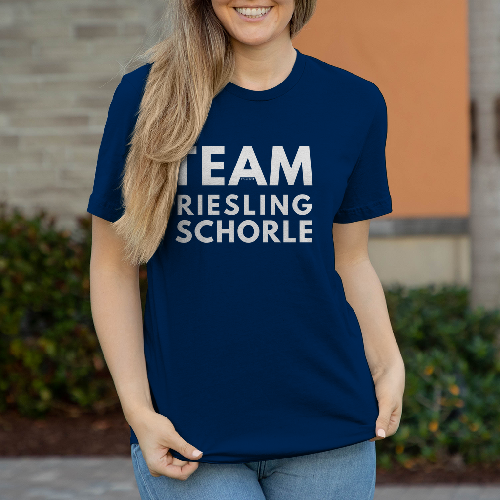 Damen T-Shirt "Team Riesling Schorle"