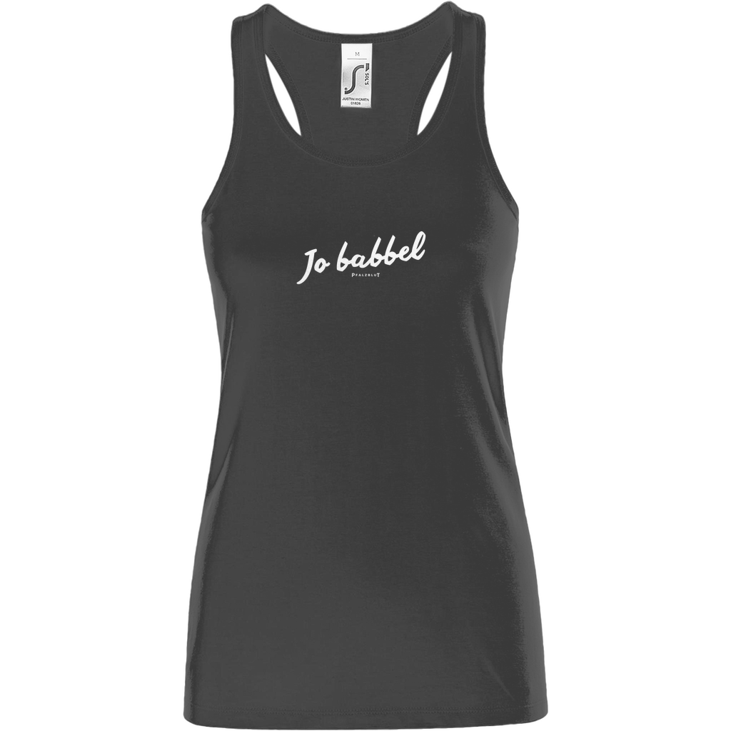 Damen Basic Tank Top "Jo babbel"