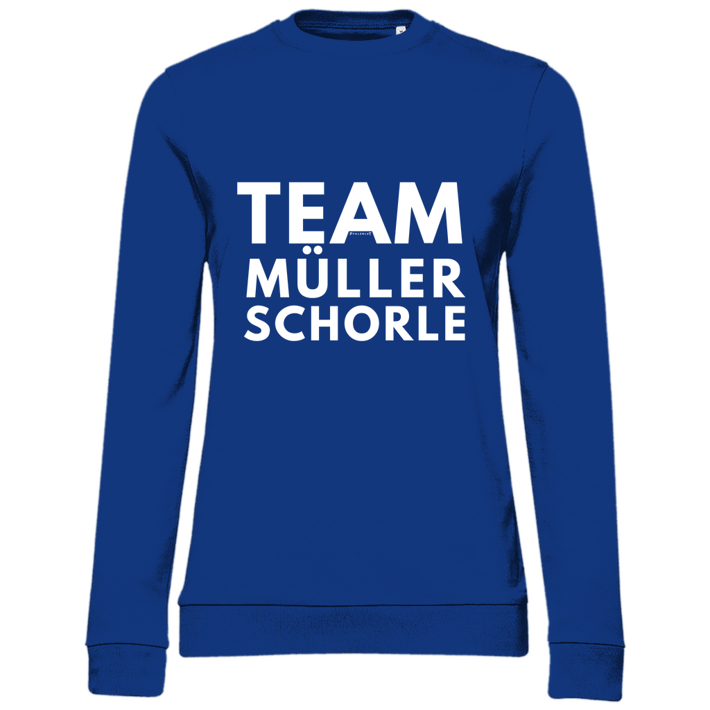 Damen Sweatshirt "Team Müller Schorle"