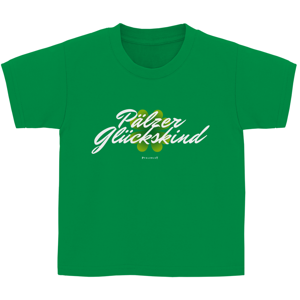 Kinder Basic T-Shirt "Pälzer Glückskind"