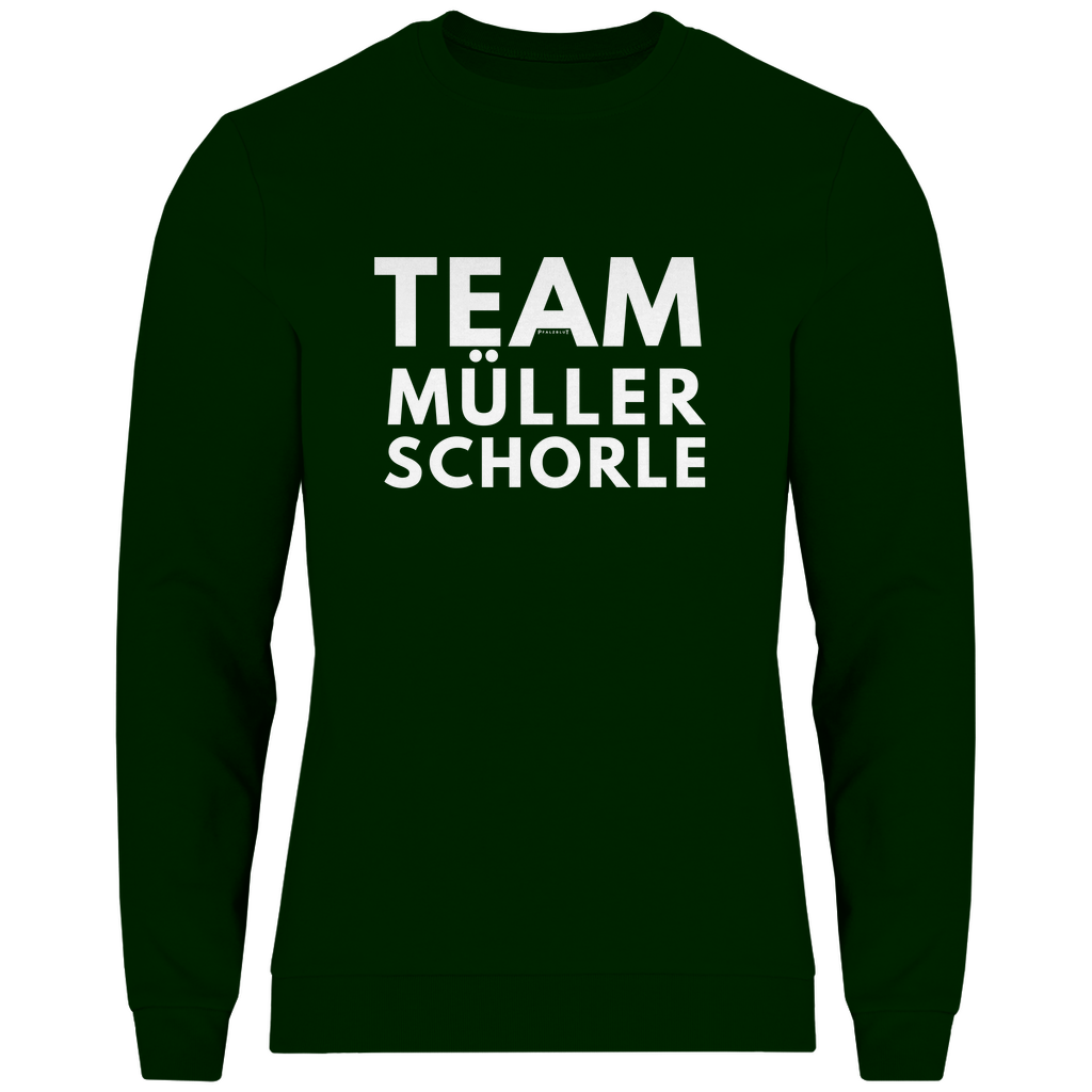 Herren Sweatshirt "Team Müller Schorle"