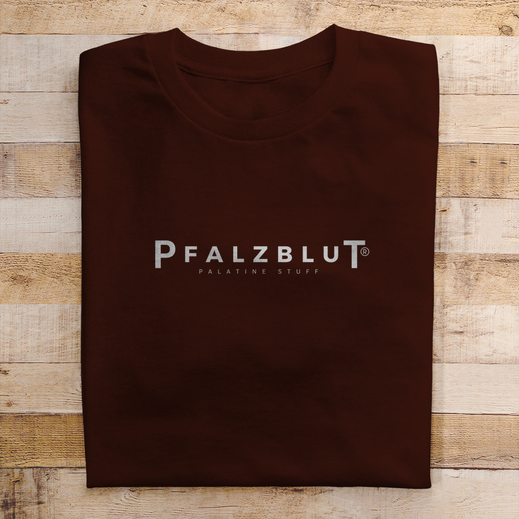 Herren T-Shirt Pfalzblut Logo Weiss