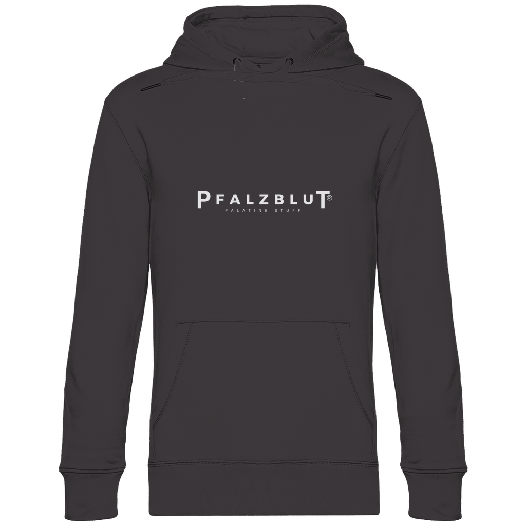 Herren Hoodie Pfalzblut Logo Weiss