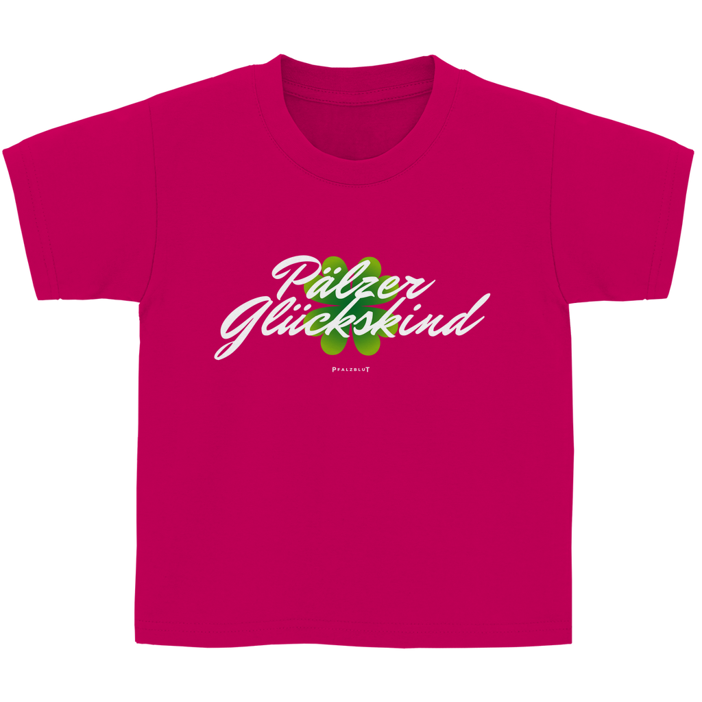 Kinder Basic T-Shirt "Pälzer Glückskind"