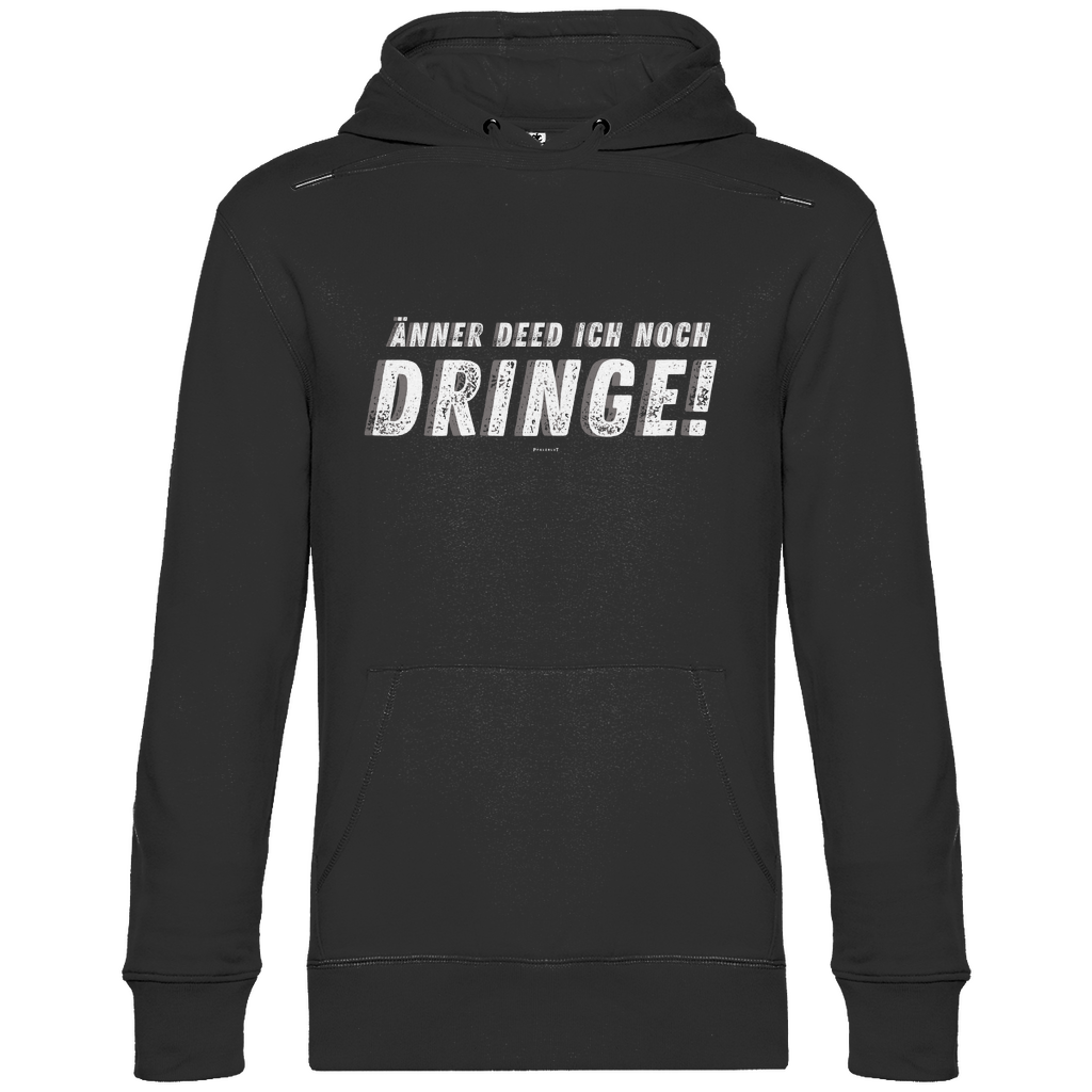 Herren Hoodie "Änner det ich noch dringe"