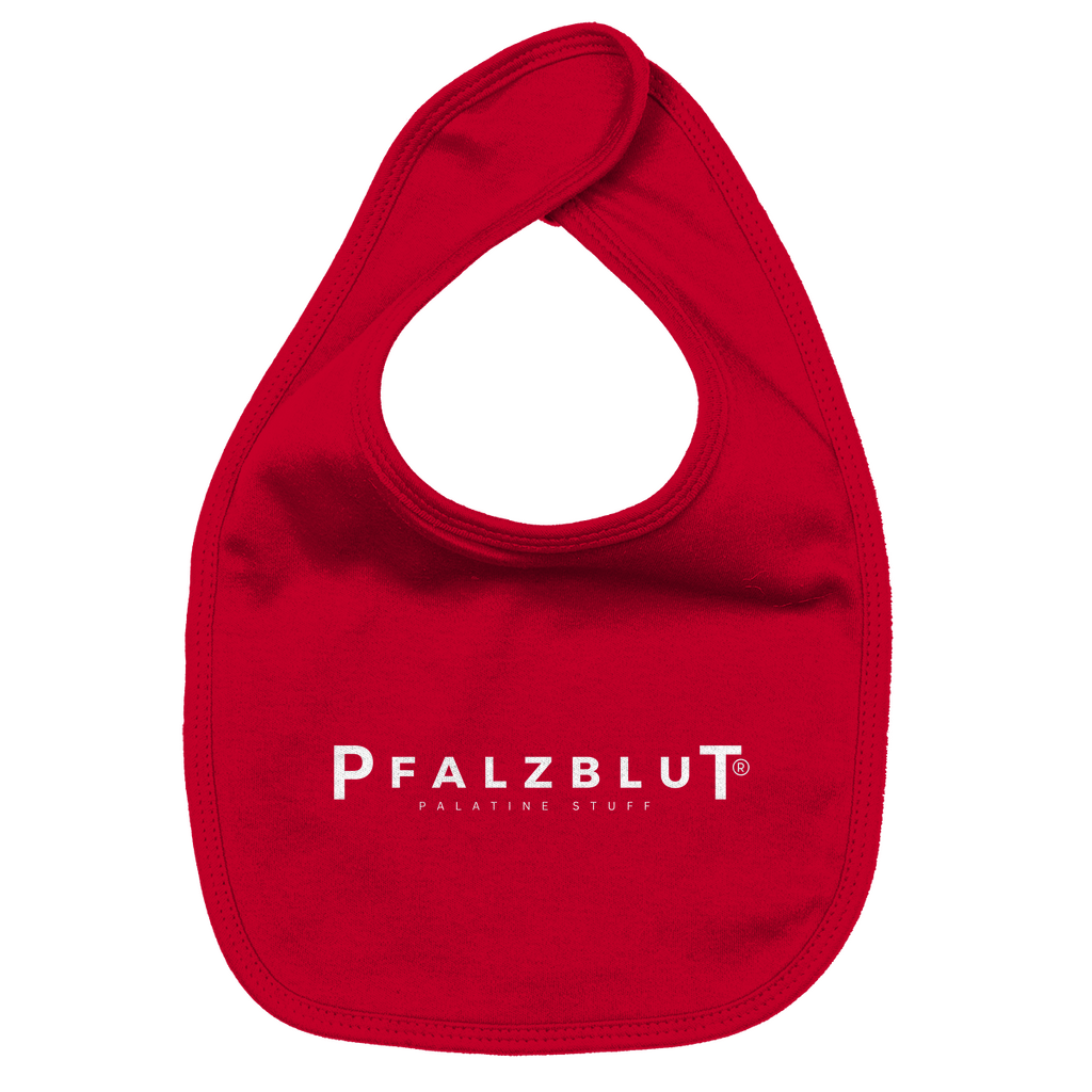 Baby Bio Lätzchen Pfalzblut Logo Weiss