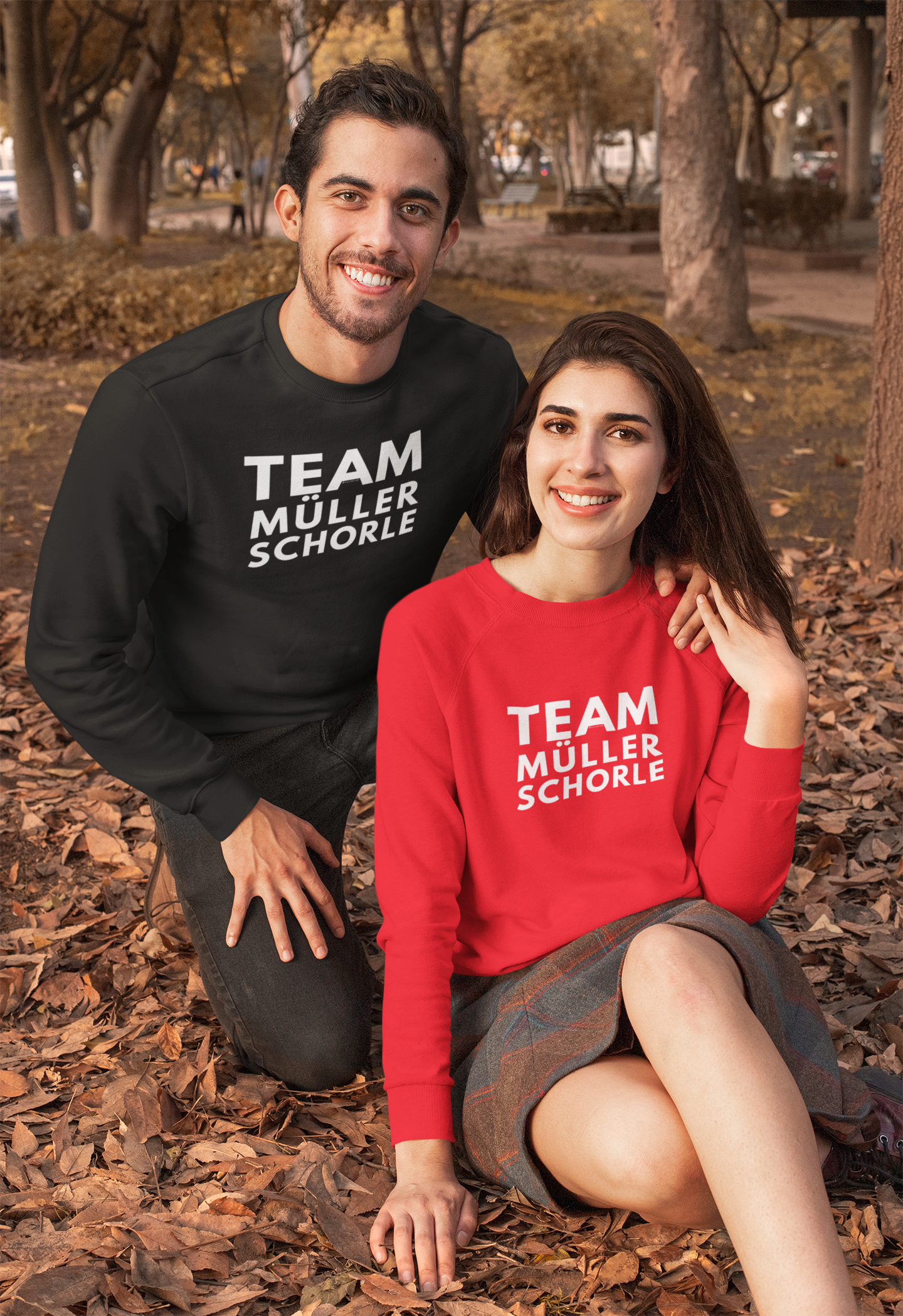 Herren Sweatshirt "Team Müller Schorle"