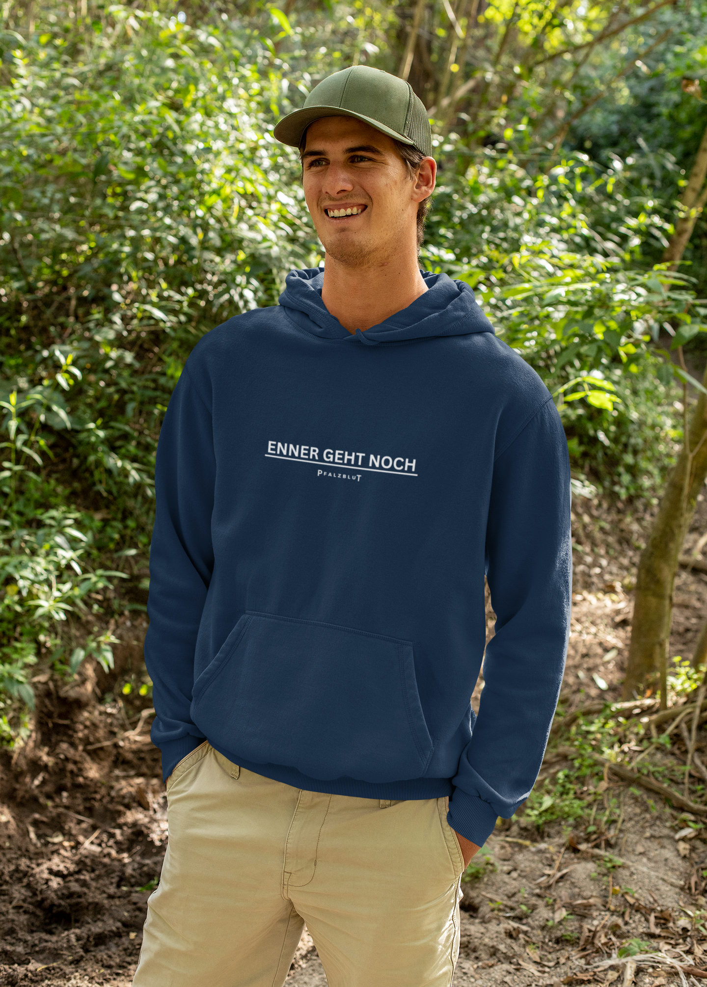 Herren Hoodie "Enner geht noch"