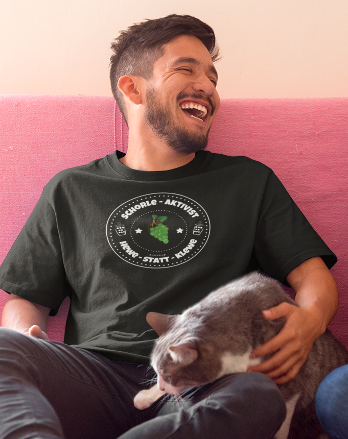 Herren T-Shirt "Hewe statt Klewe"