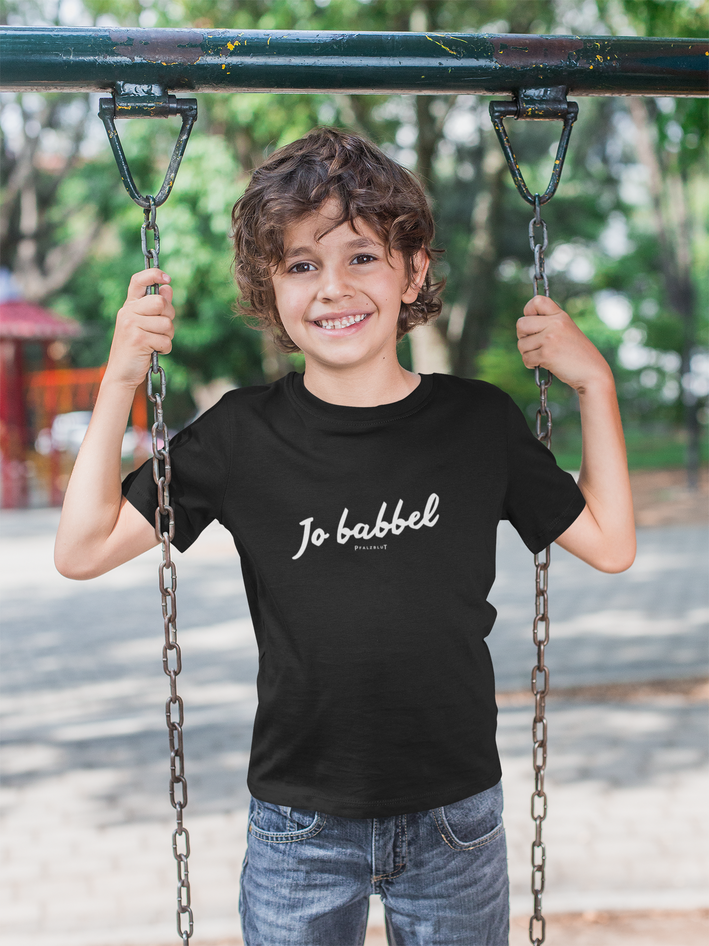 Kinder Basic T-Shirt "Jo babbel"