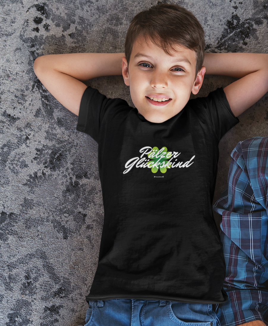 Kinder Basic T-Shirt "Pälzer Glückskind"
